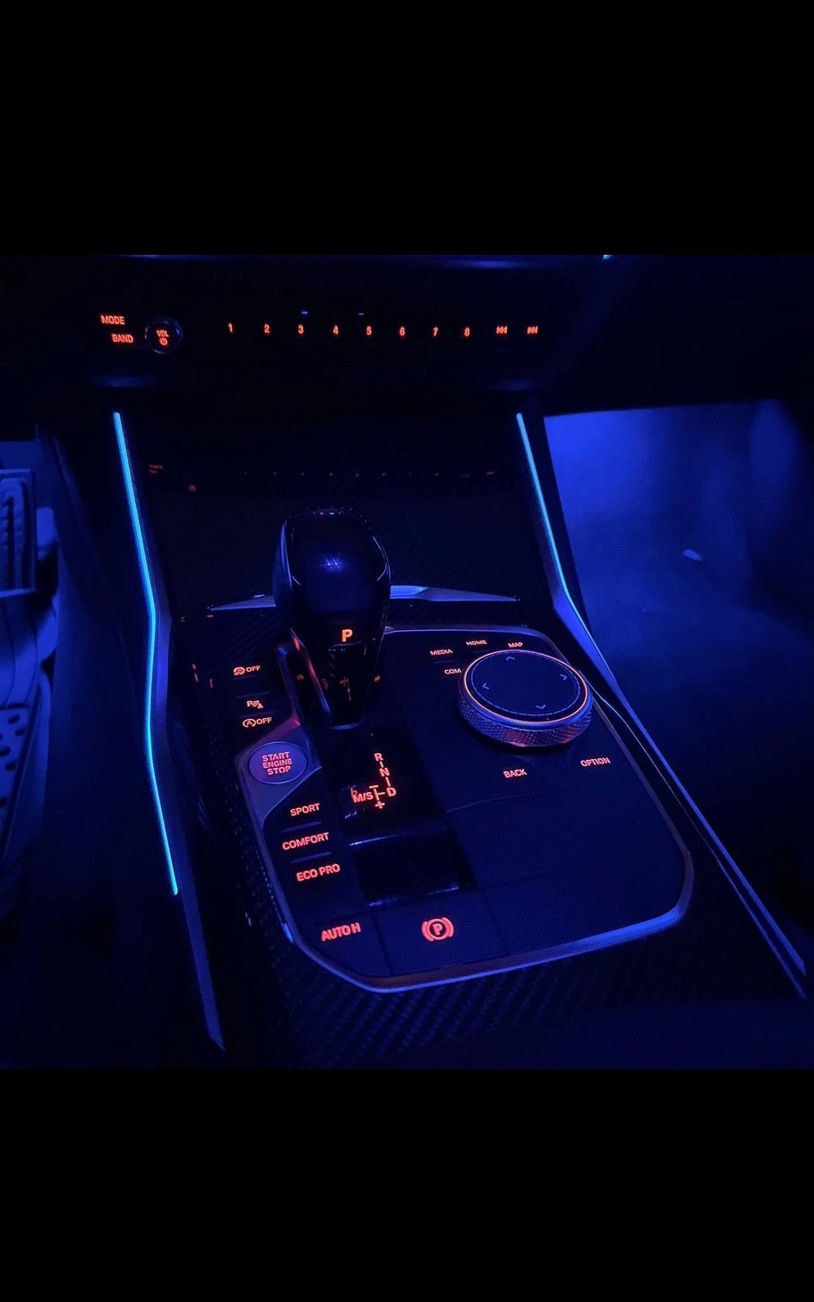Center Console Ambient Lighting Kit for G20/G28 Style Vehicles
